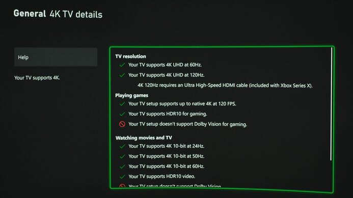 LG 45GR95QE-B XSX Compatibility Photo