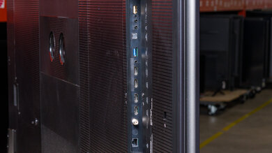 Hisense U9N Rear Inputs Picture