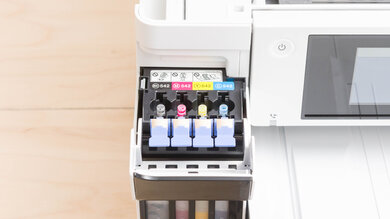 Epson EcoTank Pro ET-5850 Cartridge Picture In The Printer