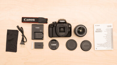 Canon EOS Rebel T100/4000D In The Box Picture