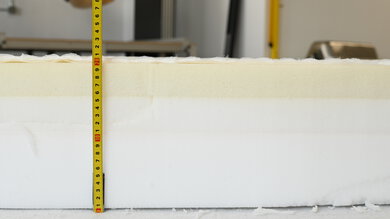 Novaform DreamAway Foam Layer Thickness Picture