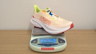 HOKA Mach 6 Right Shoe Weight Photo