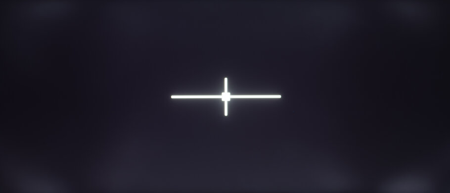 Dell Alienware AW3425DWM Black Uniformity Picture With Local Dimming