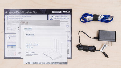 ASUS RT-AX1800S In The Box Photo