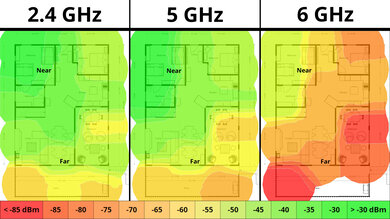 ASUS RT-BE96U Wi-Fi Coverage Map
