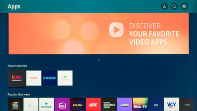 Samsung Q60C [Q60, Q60CD] QLED Apps Picture