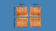 Cuisinart SimpliTouch XL 2-Slice  Toasting Evenness Photo