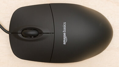AmazonBasics 3-Button USB Wired Mouse Build quality picture