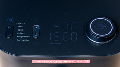 Chefman Crispinator 8 Qt. Control Panel Photo