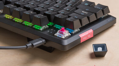 Corsair K70 PRO TKL Build Quality Close Up