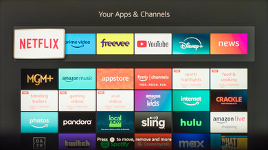 Panasonic W95A Apps Picture
