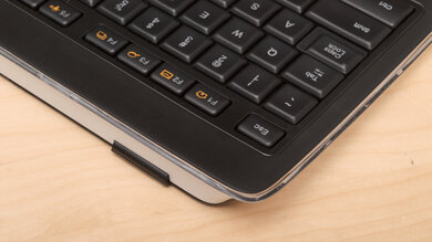 Logitech K800 Build Quality Close Up