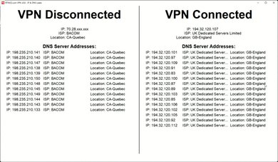 ExpressVPN IPLEAK.net Screenshot