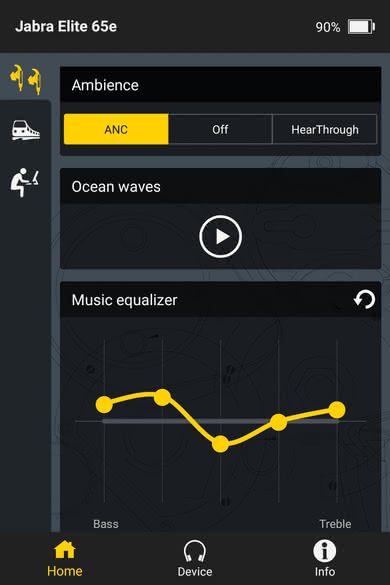 Jabra Elite 65e Wireless App Picture