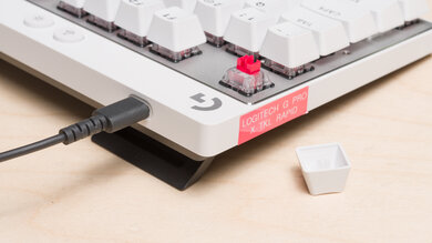 Logitech G PRO X TKL RAPID Build Quality Close Up