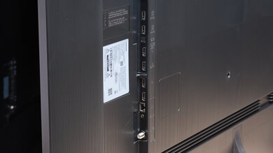 Samsung QN80F Side Inputs Picture