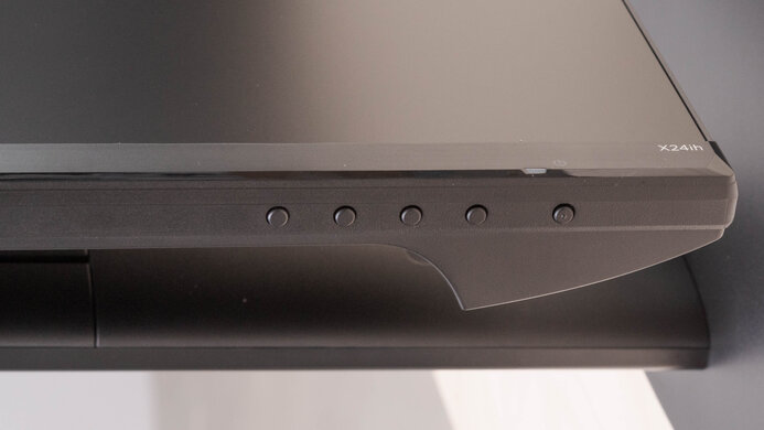 HP X24ih Controls Picture