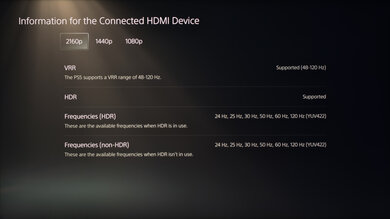 TCL QM8/QM851G QLED PS5 Screenshot