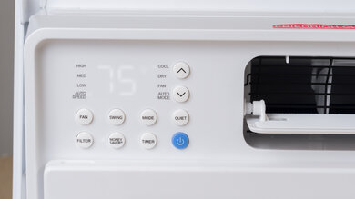 Friedrich Chill Premier Inverter CCV08A10A Controls Picture