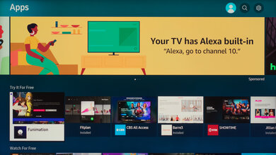 Samsung Q900TS 8k QLED Apps Picture