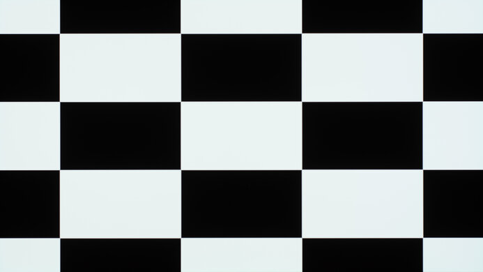 LG C1 48 OLED Checkerboard Picture