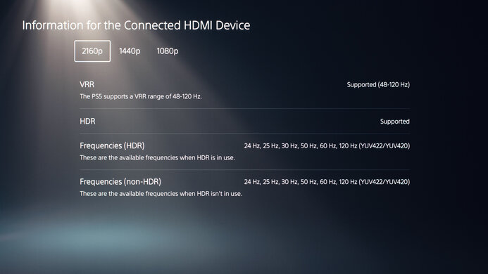 ASUS ROG Swift OLED PG32UCDP PS5 Compatibility Photo