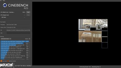 Lenovo Yoga 9i 2-in-1 Aura Edition 14 (2025) Cinebench R23 Photo