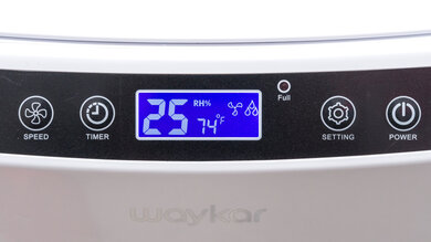 Waykar PD160B Controls And Display