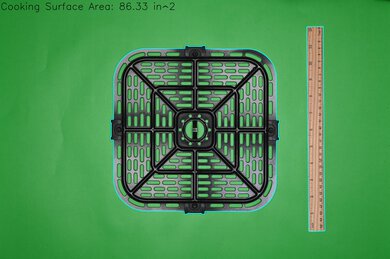 Typhur Sync Air Fryer Surface Area Picture