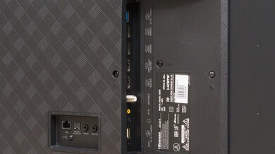 Hisense U7G Side Inputs Picture