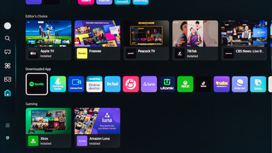 Samsung The Frame 2024 QLED Apps Picture