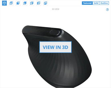 Logitech MX Vertical 3D Model
