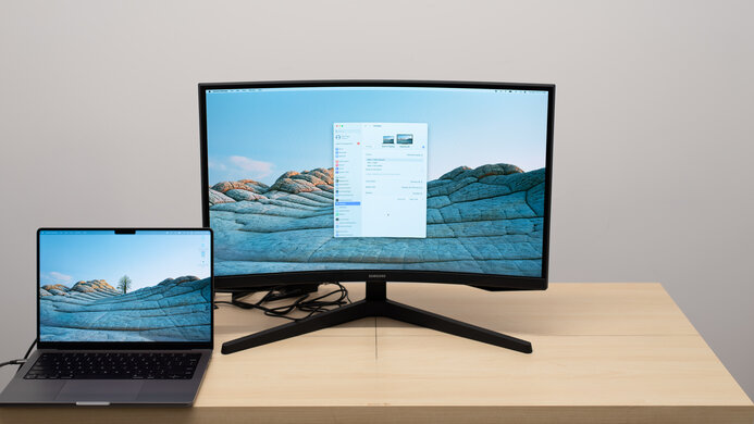 Samsung Odyssey G55C S27CG55 Display Picture