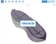 361 Flame 5 3D Model Internal