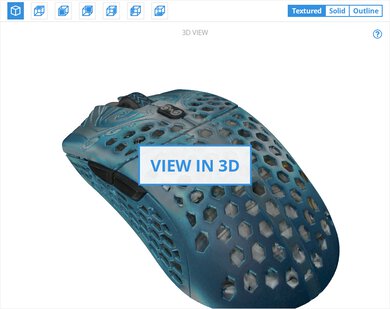 Finalmouse Starlight-12 Poseidon Small 3D Model