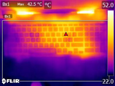 HP Victus 16 (2021) Keyboard Temps Picture