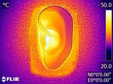 Shure SRH 240 Breathability After Picture