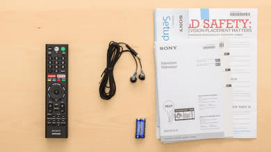 Sony X750F In The Box Picture