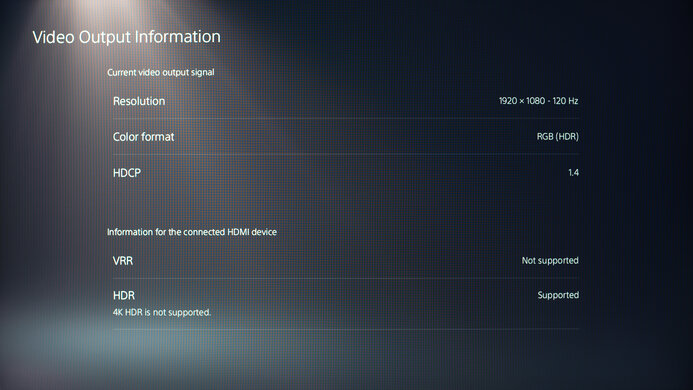 Samsung Odyssey G4/G40B S27BG40 PS5 Compatibility Photo