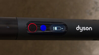 Dyson PencilVac Fluffycones Picture Of Controls