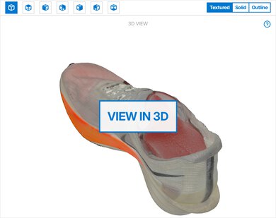 Nike Streakfly 2 3D Model Full Shoe