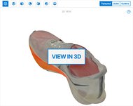 Nike Streakfly 2 3D Model Full Shoe