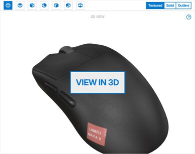 その他 Lamzu MAYA X Amazon.com: Lamzu Maya X Wireless Gaming Mouse, Ultra Lightweight