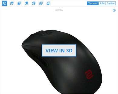BenQ ZOWIE ZA12-B 3D Model