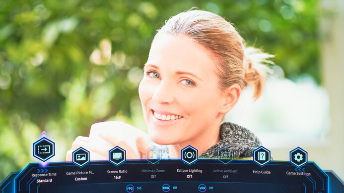 Samsung Odyssey Ark S55BG970 OSD Picture