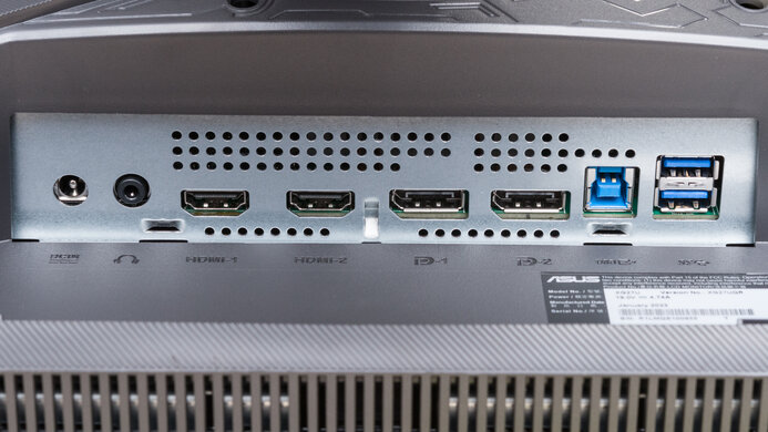 ASUS ROG Strix XG27UQR Inputs 1