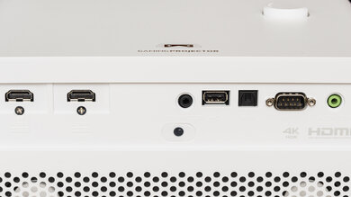 BenQ X3100i Inputs Picture