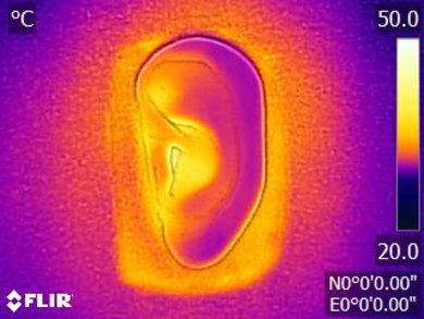 Panasonic ErgoFit RP-HJE120 Breathability After Picture