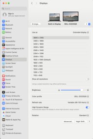 Dell S3225QS macOS Screenshot