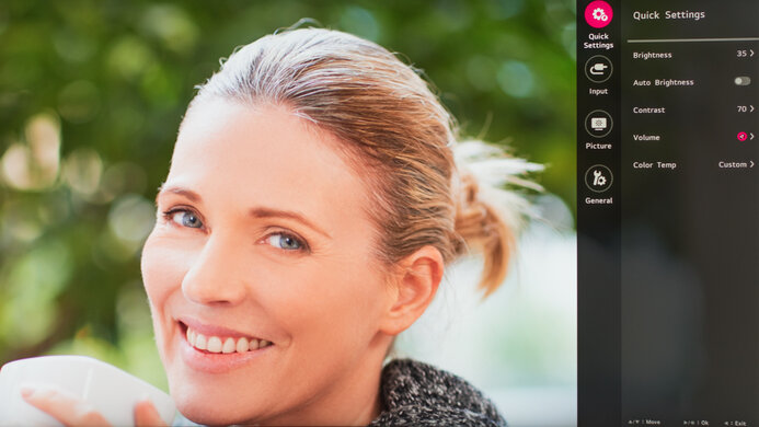 LG 38WN95C-W OSD Picture